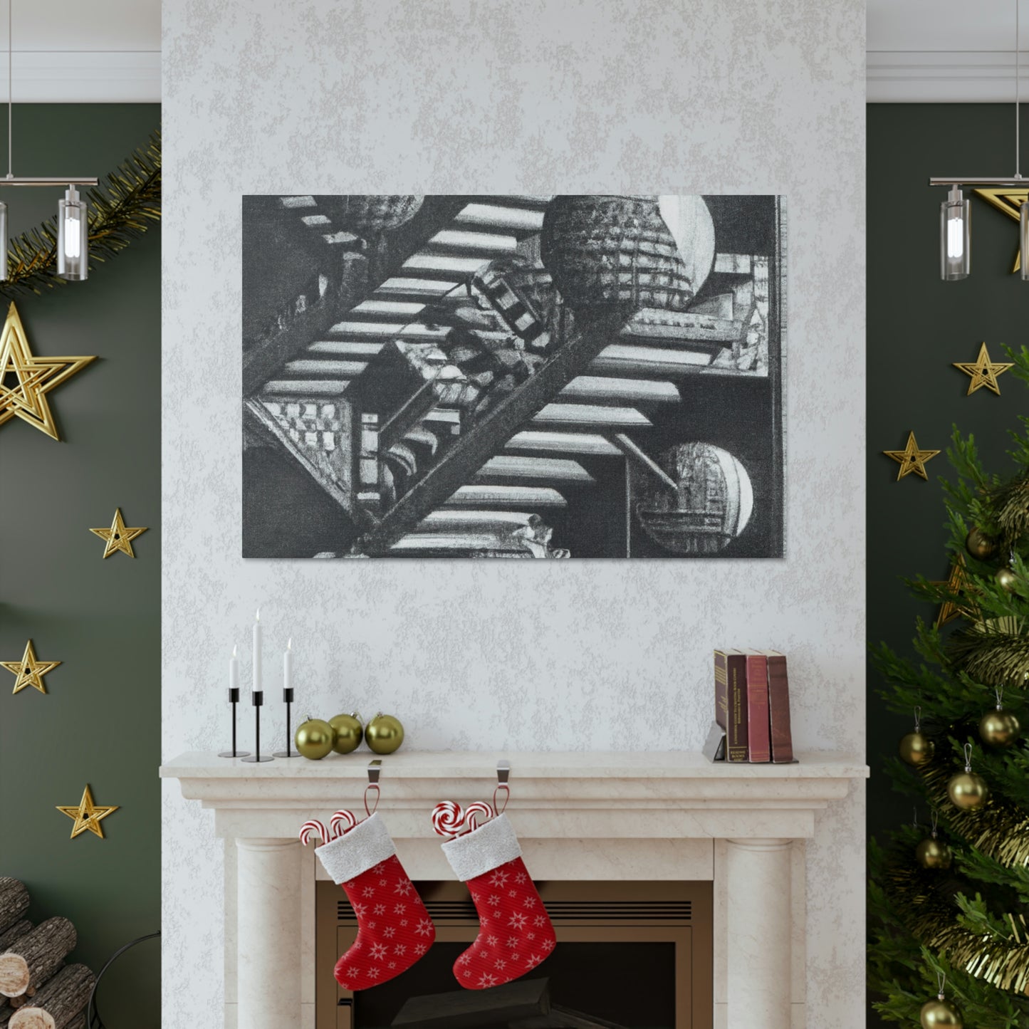 Joseph Wright of Derby - canvas