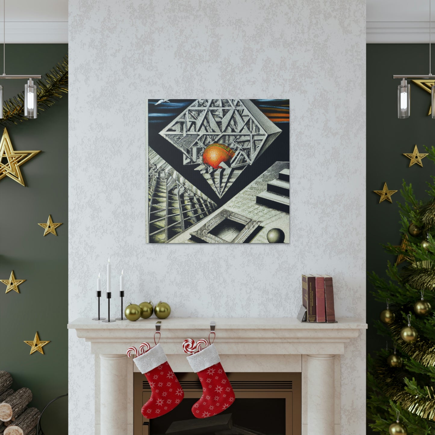 Joseph Wright of Derby - canvas