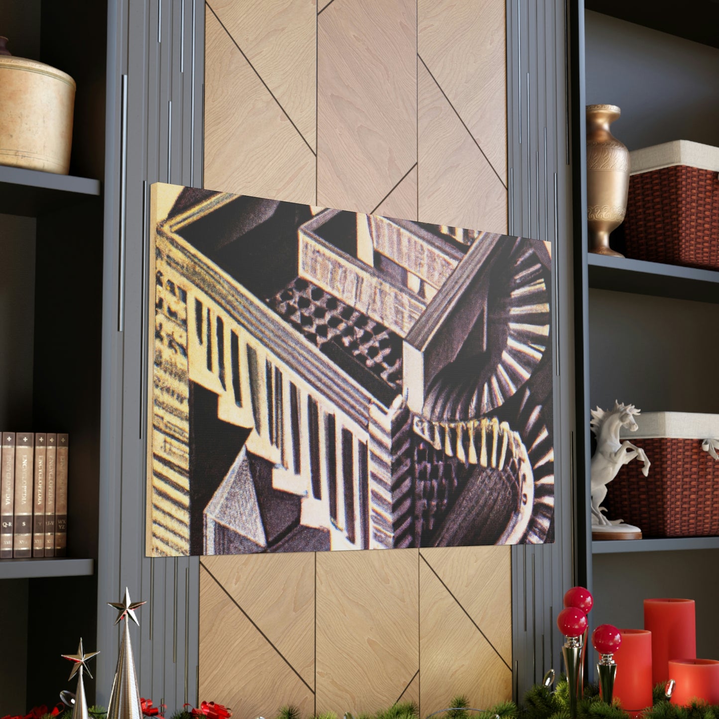 Joseph Wright of Derby - canvas