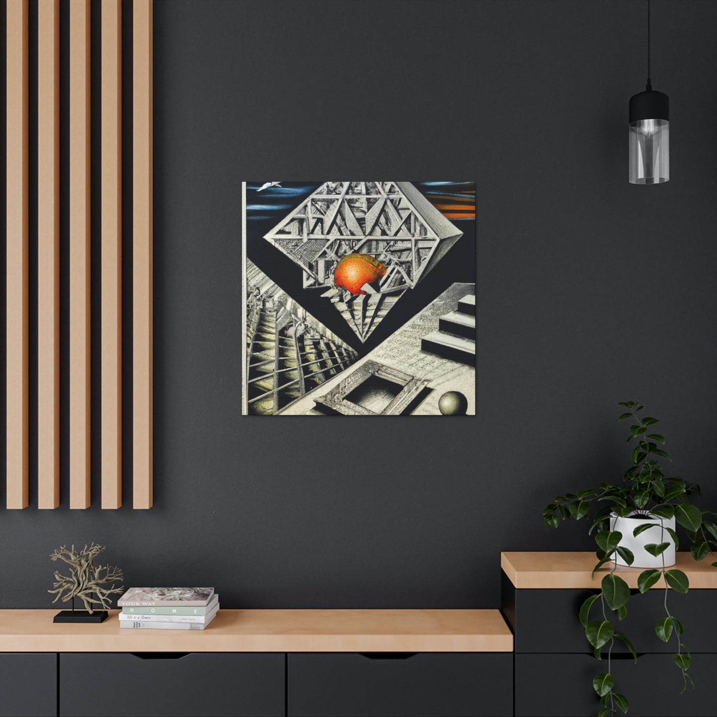 Joseph Wright of Derby - canvas