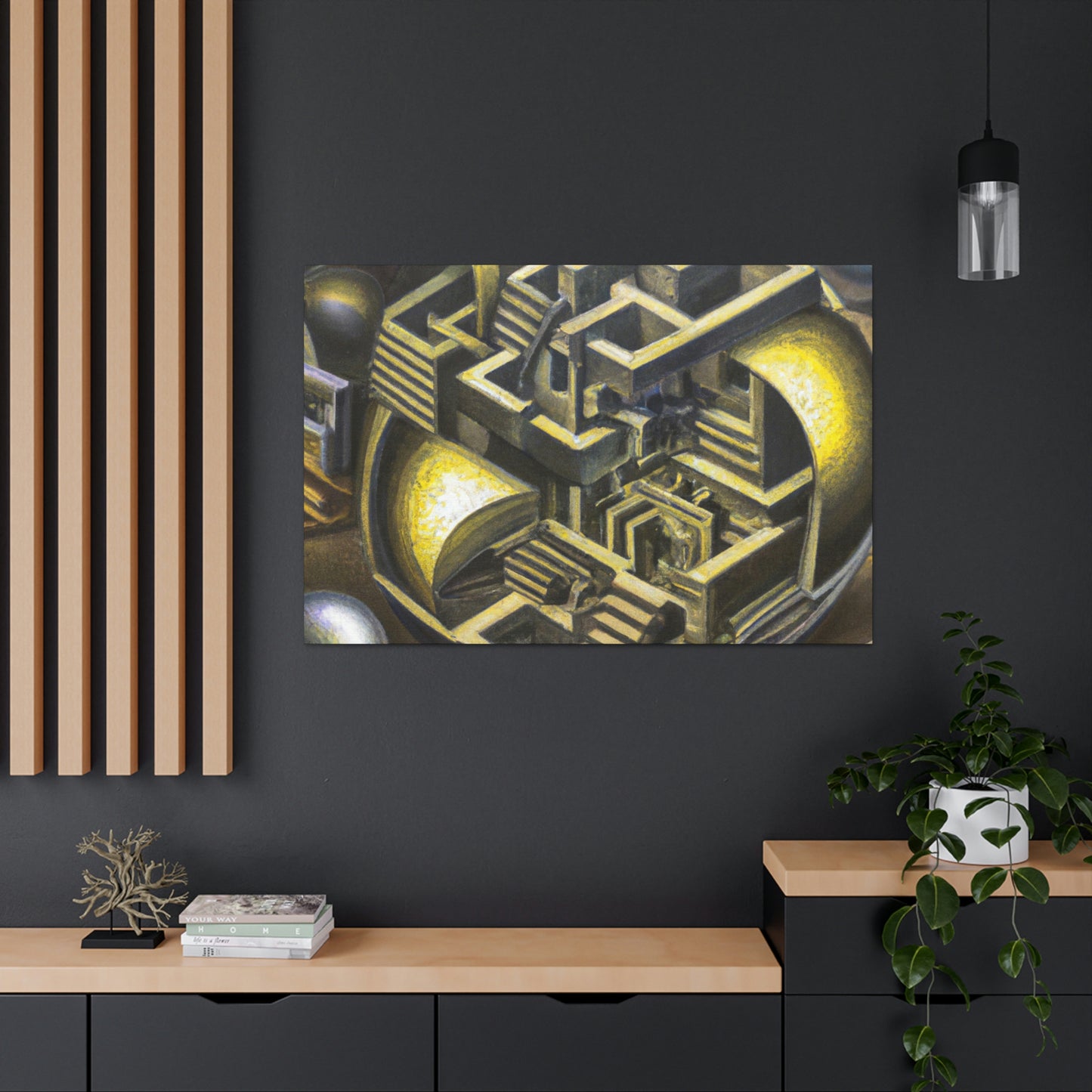 Joseph Wright of Derby - canvas