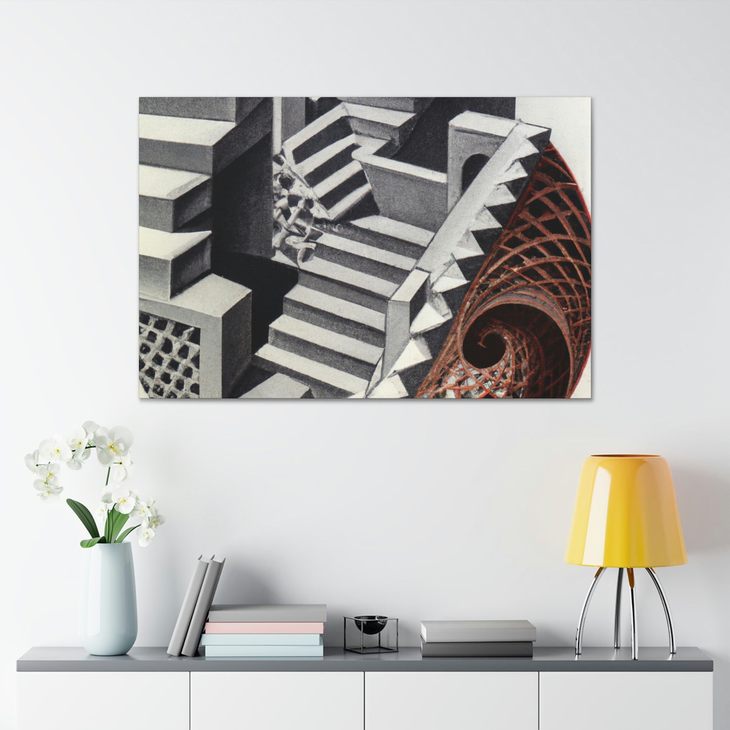 Joseph Wright of Derby - canvas