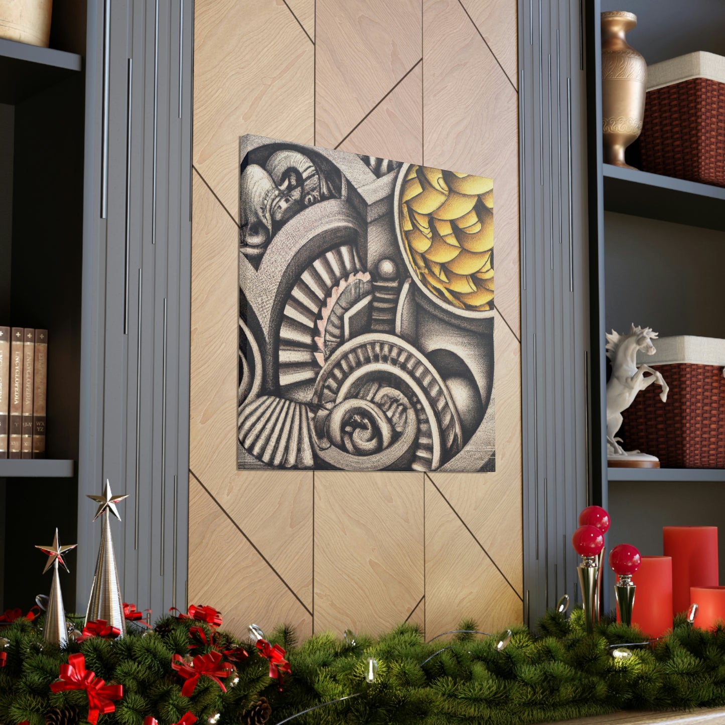 Joseph Wright of Derby - canvas