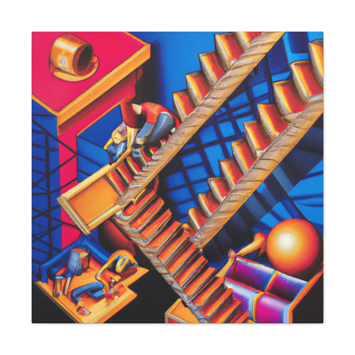 Joseph Wright of Derby - canvas