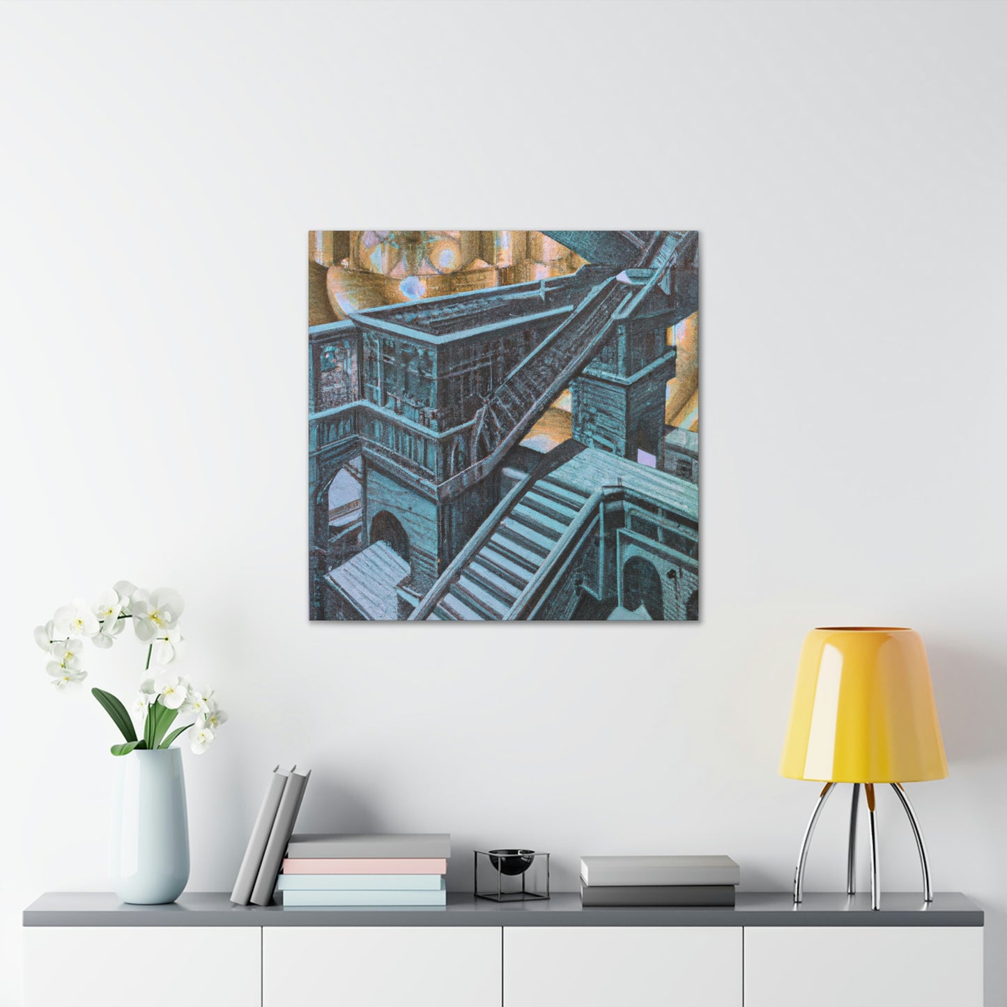 Johann Wolfgang van der Auferkorn - canvas