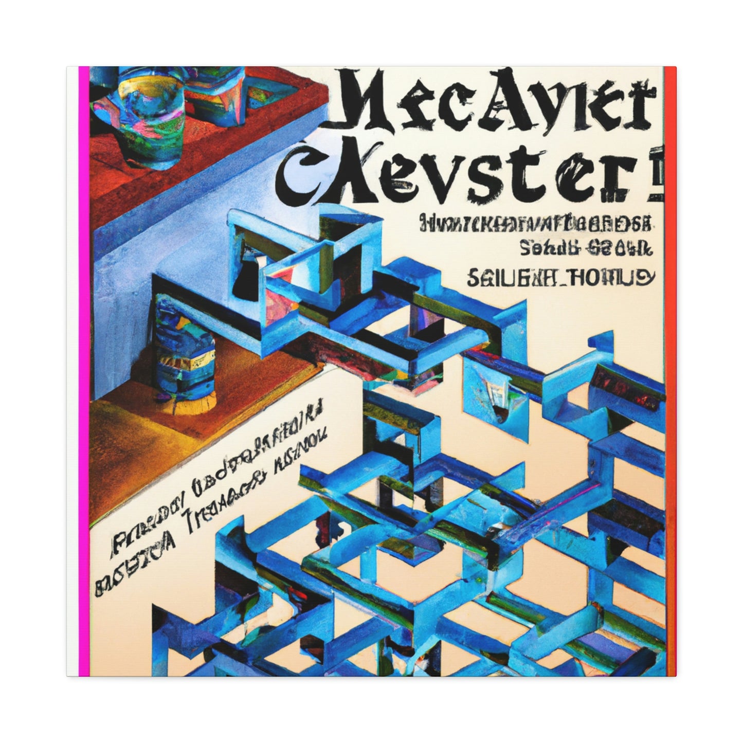 Joseph Wright of Derby - canvas