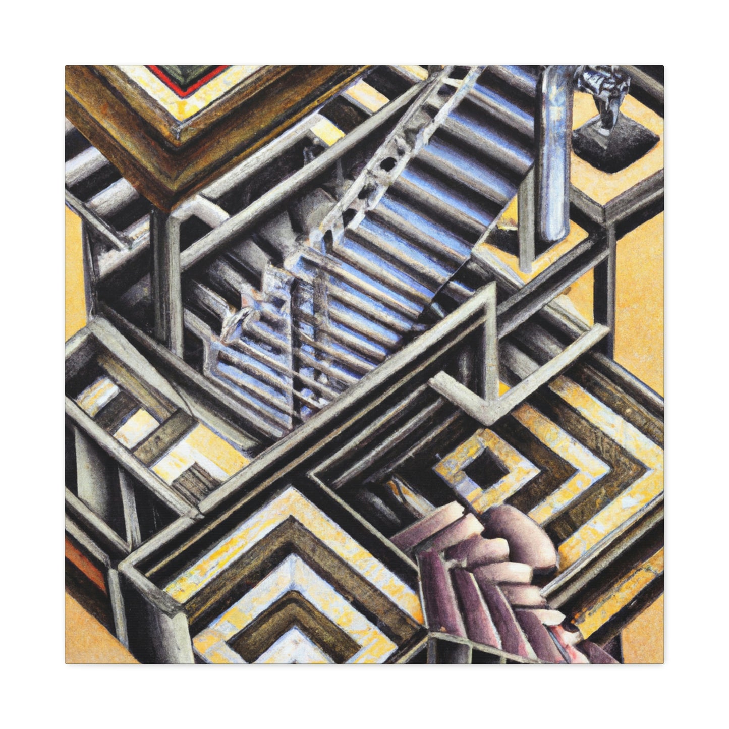 Johannes Vermeer - canvas