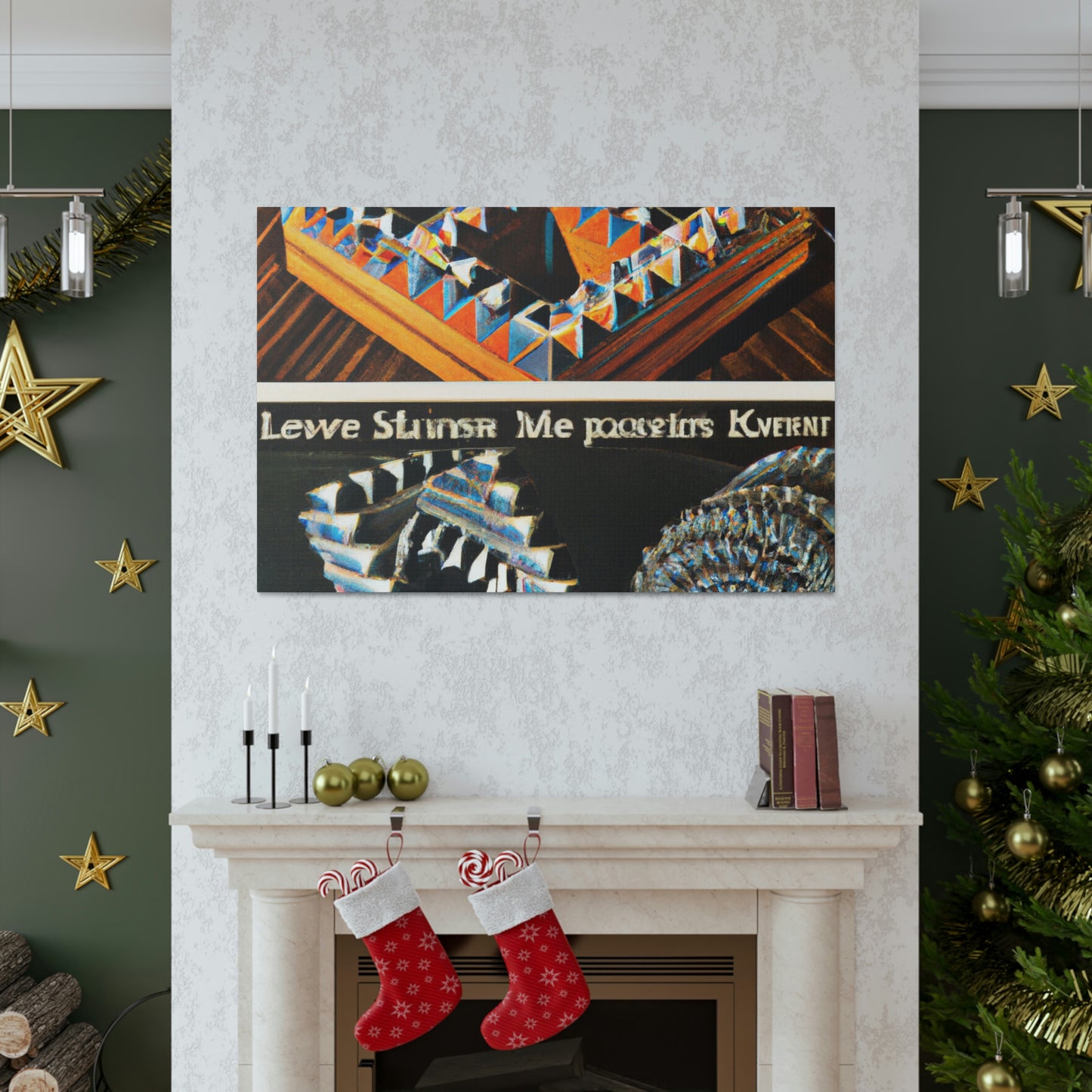 Joseph Wright of Derby - canvas