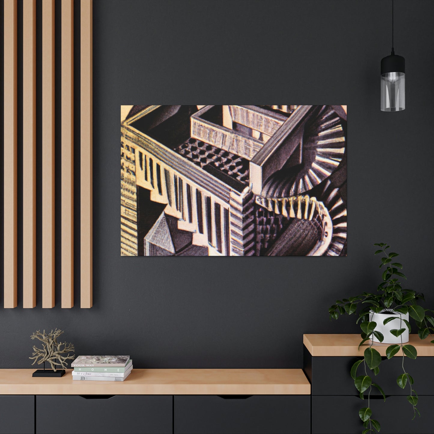 Joseph Wright of Derby - canvas