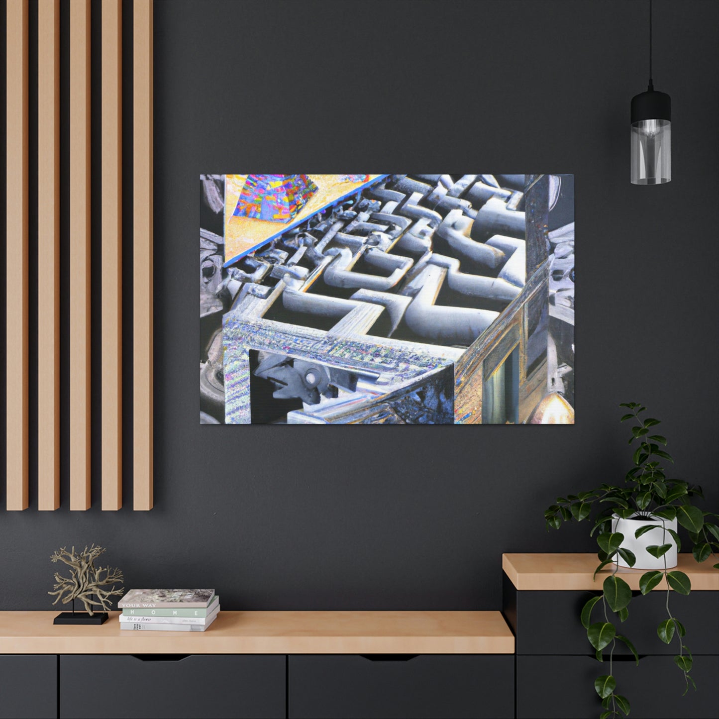 Joseph Wright of Derby - canvas