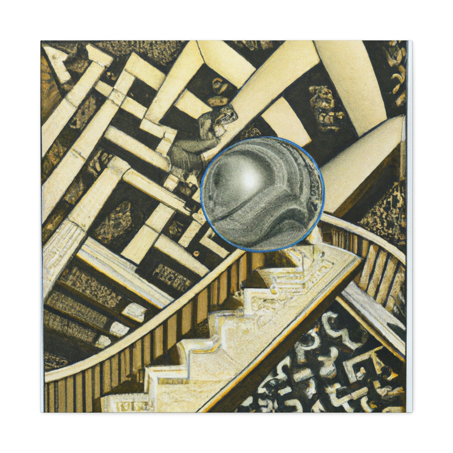 Jacques Louis David - canvas