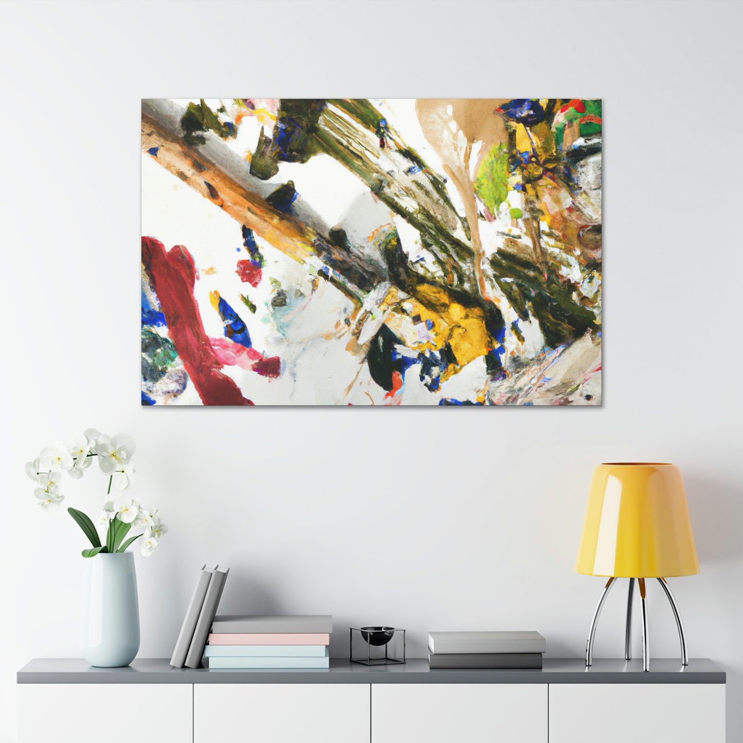 Justus van Gent. - canvas