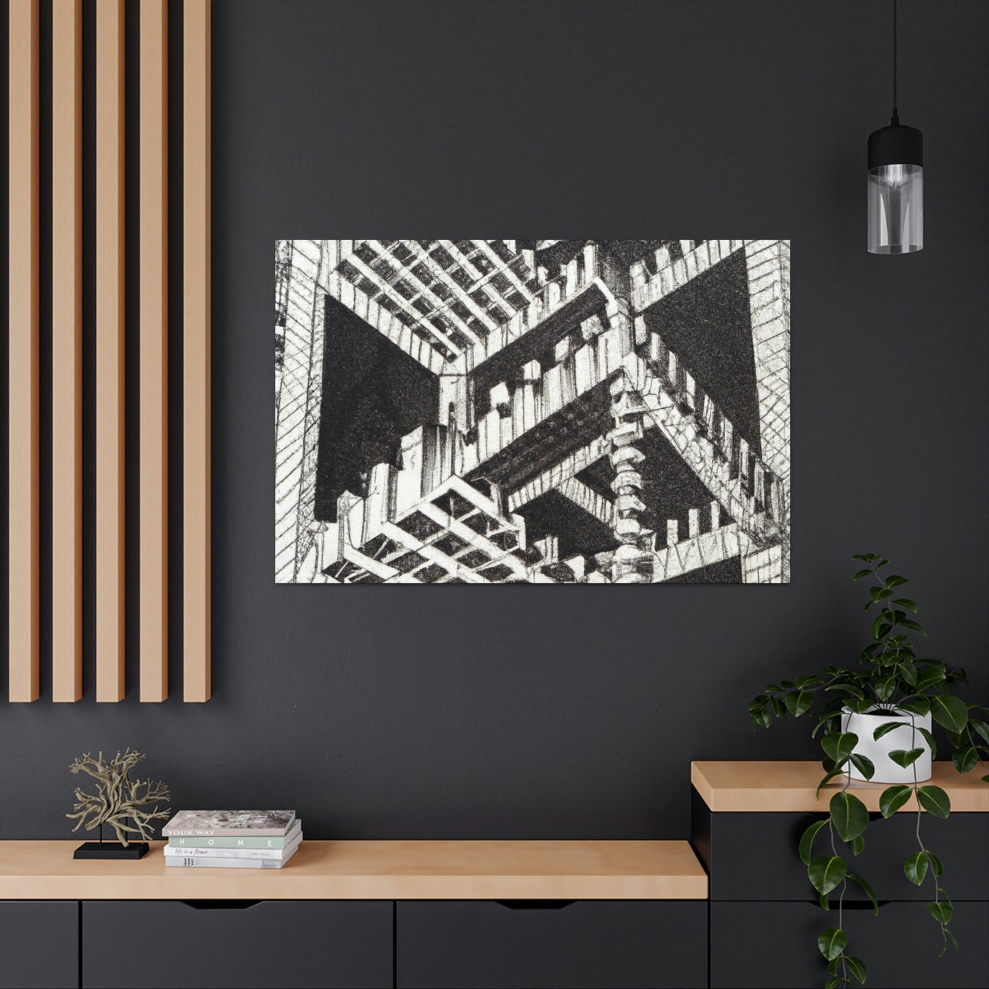 Joseph Wright of Derby - canvas